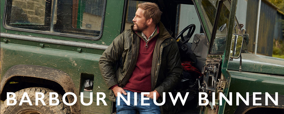 Nieuw binnen Barbour