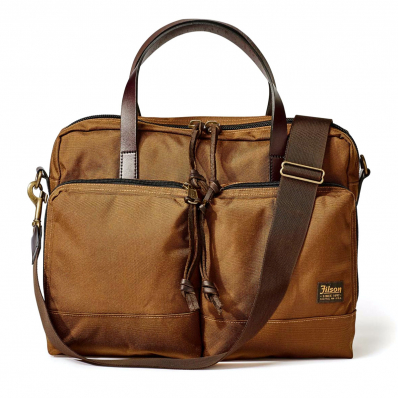 Filson Ballistic Nylon Dryden Briefcase 20049878-Whiskey