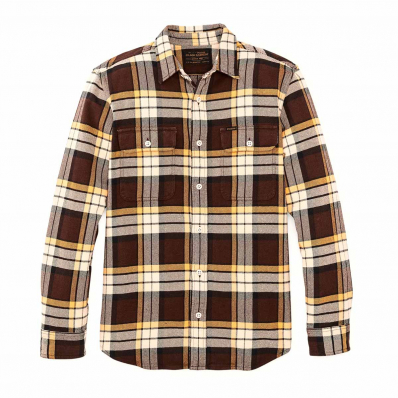 Filson Field Flannel Shirt Otter Green