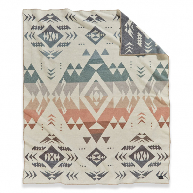 Pendleton National Park Full Blanket Glacier front Size: 203x229 cm