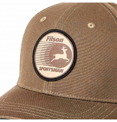 Filson Oil Tin Low-Profile Cap 20172158 Black