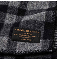 Filson MacKinaw Blanket 11080110 Gray/Black