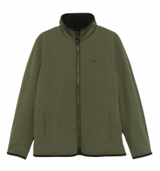 Barbour Reversible Fleece Jacket Fern