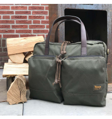 Filson Ballistic Nylon Dryden Briefcase 20049878-Otter Green