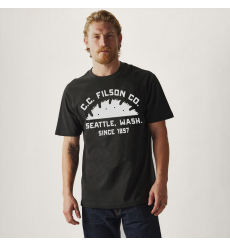 Filson Pioneer Graphic T-Shirt Steel/Game front