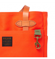 Filson Tote Bag With Zipper Cinder