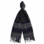 Barbour Brack Patchwork Tartan Scarf Cardinal/Classic