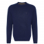 Barbour Holden Half Zip Lambswool Sweater Navy