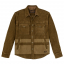 Filson Beartooth Jac Shirt Golden Brown Multi Stripe front