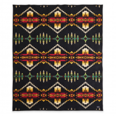 Pendleton Jacquard Napped Blanket Robe Four Corners