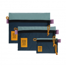 Topo Designs Accessory Bags 3 Pack Sage/Pond Blue