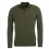 Barbour Holden Half Zip Lambswool Sweater Olive Marl