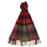 Barbour Brack Patchwork Tartan Scarf Cardinal/Classic