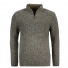 Barbour New Tyne Half Zip Knitted Jumper Derby Tweed