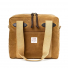 Filson Tin Cloth Tote Bag With Zipper Dark Tan