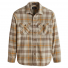 Pendleton Burnside Flannel Shirt Tan/Brown/Grey Plaid