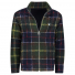 Barbour Fleece Zip Through Jacket Classic Tartan