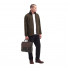 Barbour Wax Leather Briefcase Olive