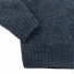 Filson Irish Wool 5 Gauge Sweater Blue/Green Melange sleeve