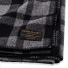 Filson MacKinaw Wool Blanket Charcoal Black close-up