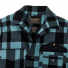 Filson Mackinaw Cruiser Jacket Faded Blue/Black Heritage detail front pocket