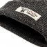 Filson Lined Ragg Wool Beanie Charcoal Black detail