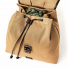 Filson Rugged Twill Drawstring Backpack Tan Drawcord-cinch closure