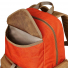 Filson Surveyor 36L Backpack Dark Tan/Flame exterieur flap pocket