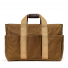 Filson Tin Cloth Supply Tote Dark Tan back