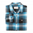 Filson Vintage Flannel Work Shirt Blue/Black/Multi Plaid folded