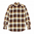 Filson Vintage Flannel Work Shirt Brown/Yellow/Multi Plaid back