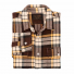 Filson Vintage Flannel Work Shirt Brown/Yellow/Multi Plaid folded