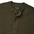 Waffle Knit Henley Mossy Rock two-button Henley collar