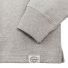 Filson Waffle Knit Thermal Crew Light Heather Gray front close-up