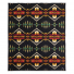 Pendleton Jacquard Napped Blanket Robe Four Corners front Size: 163x203 cm