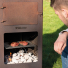 Weltevree Outdooroven outdoor cooking with barbecue grill