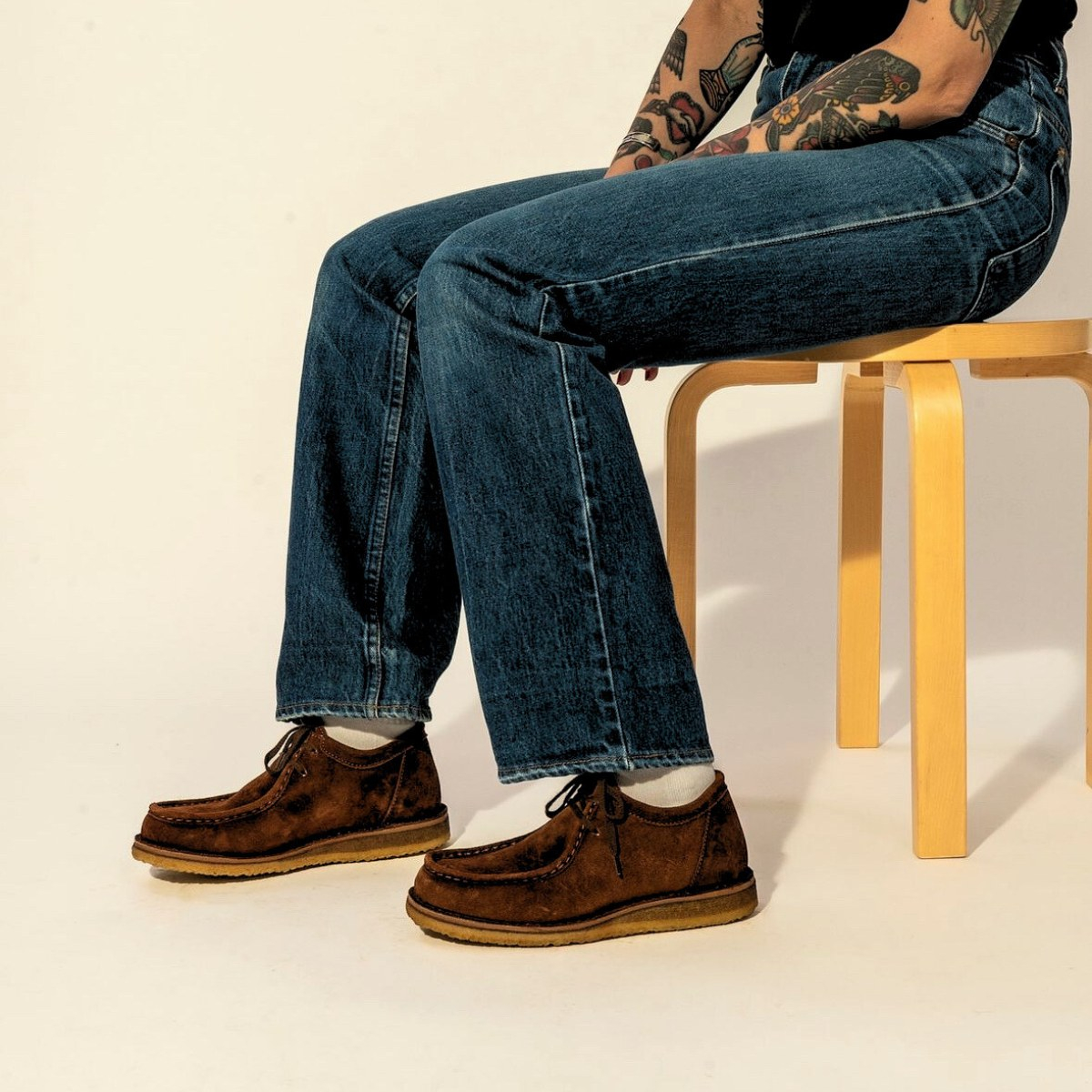 Astorflex Beenflex Moccasin Boot Dark Chestnut, how to wear