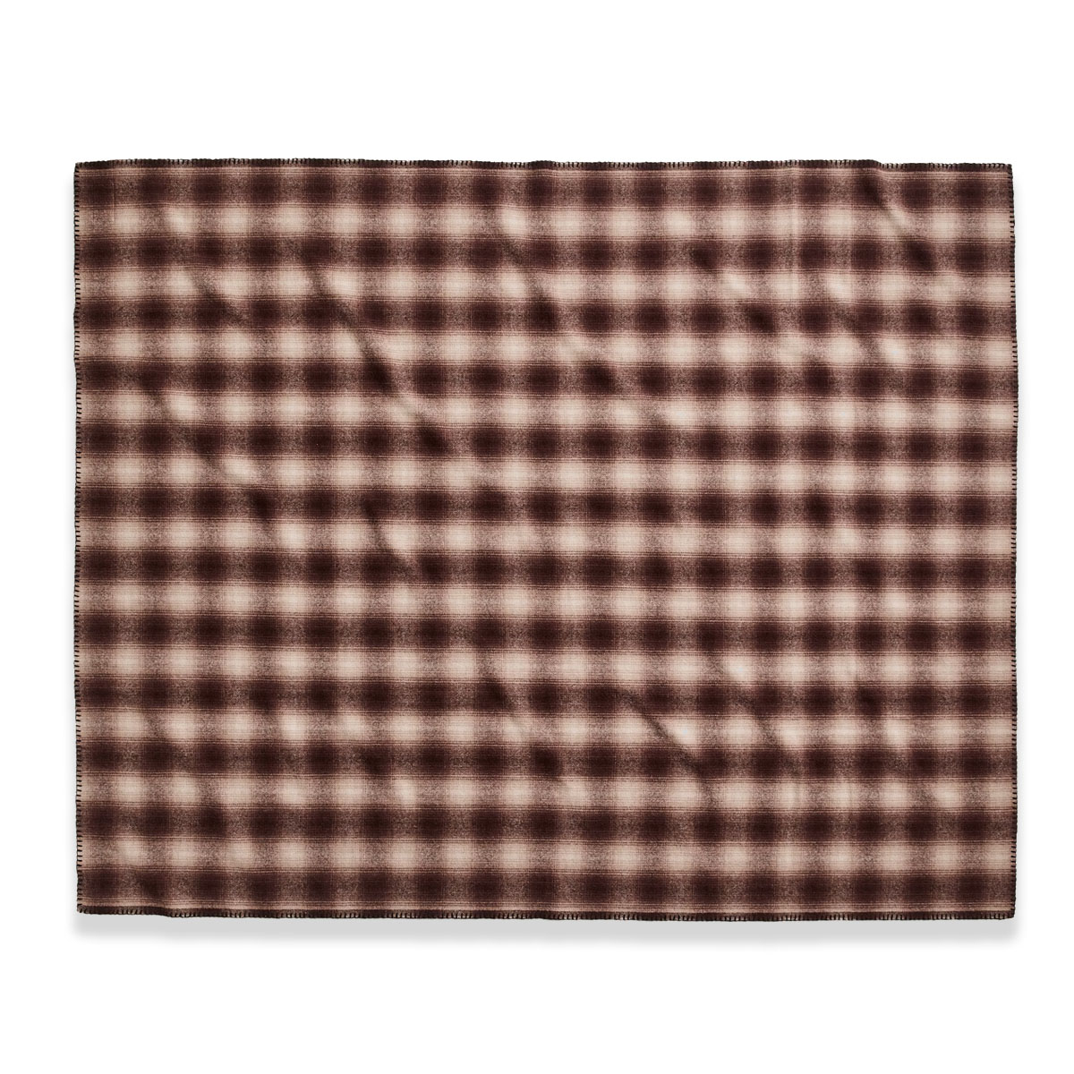 Filson Mackinaw Wool Blanket Brown/Tan Ombre, biedt warme en robuuste bescherming in de zwaarste omstandigheden