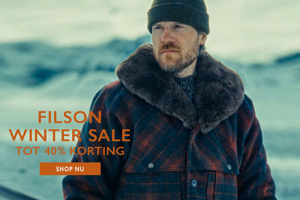 Filson Winter Sale bij BeauBags: Koop nu de mooiste tassen, rugzakken, jassen, shirts en accessoires met tot wel 40% kortingen op top-merk Filson