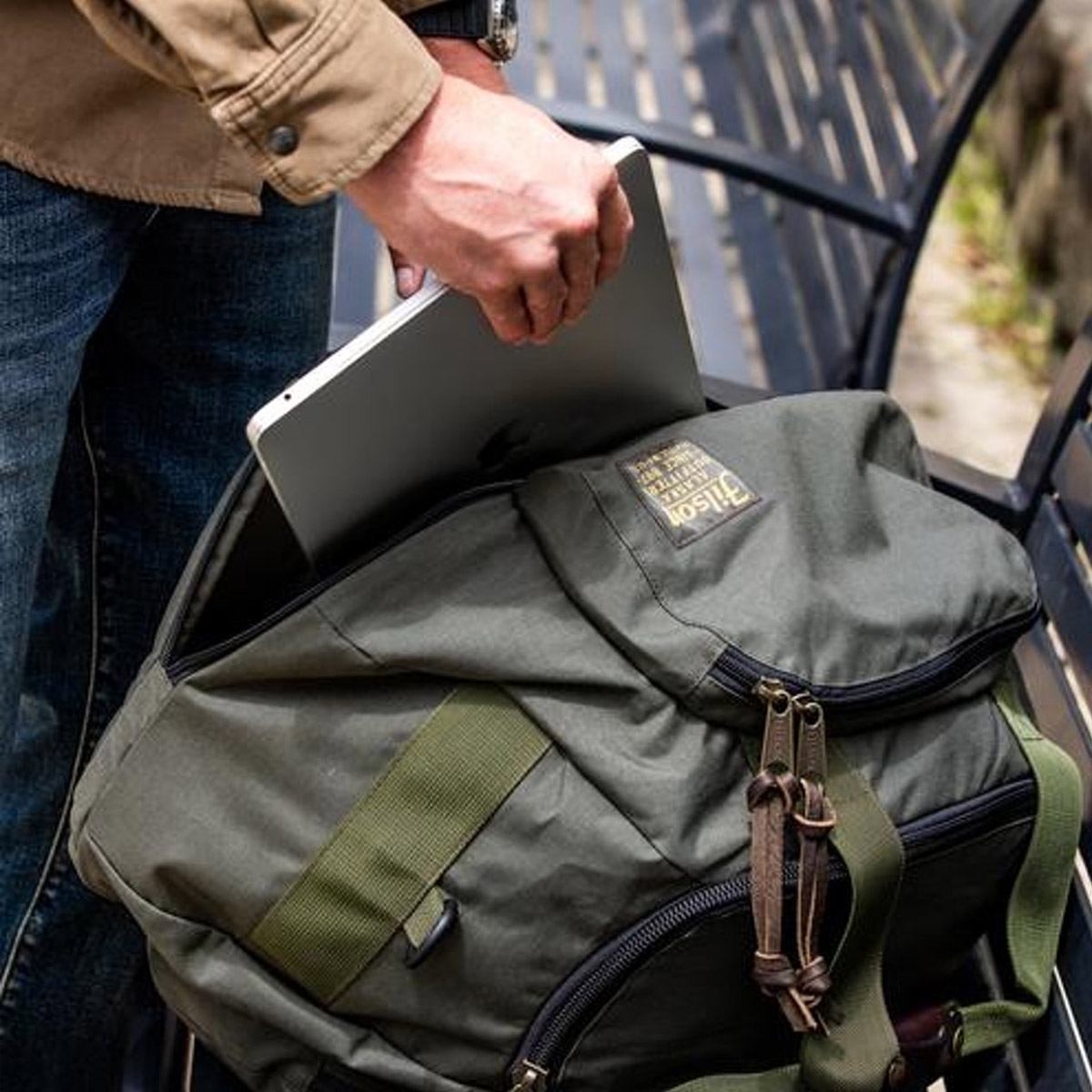 filson ballistic nylon duffle pack review