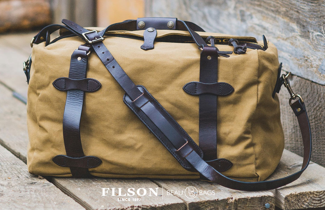 Medium rugged store twill duffle bag