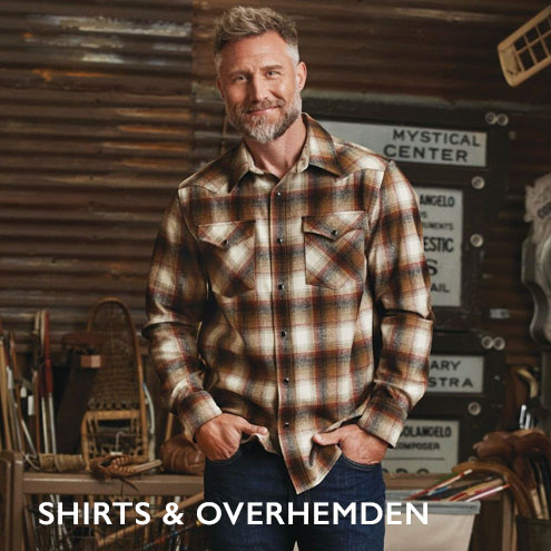 Bij BeauBags vind je een stijlvolle selectie van shirts en overhemden van topmerken zoals Filson, Barbour, Portuguese Flannel en Pendleton