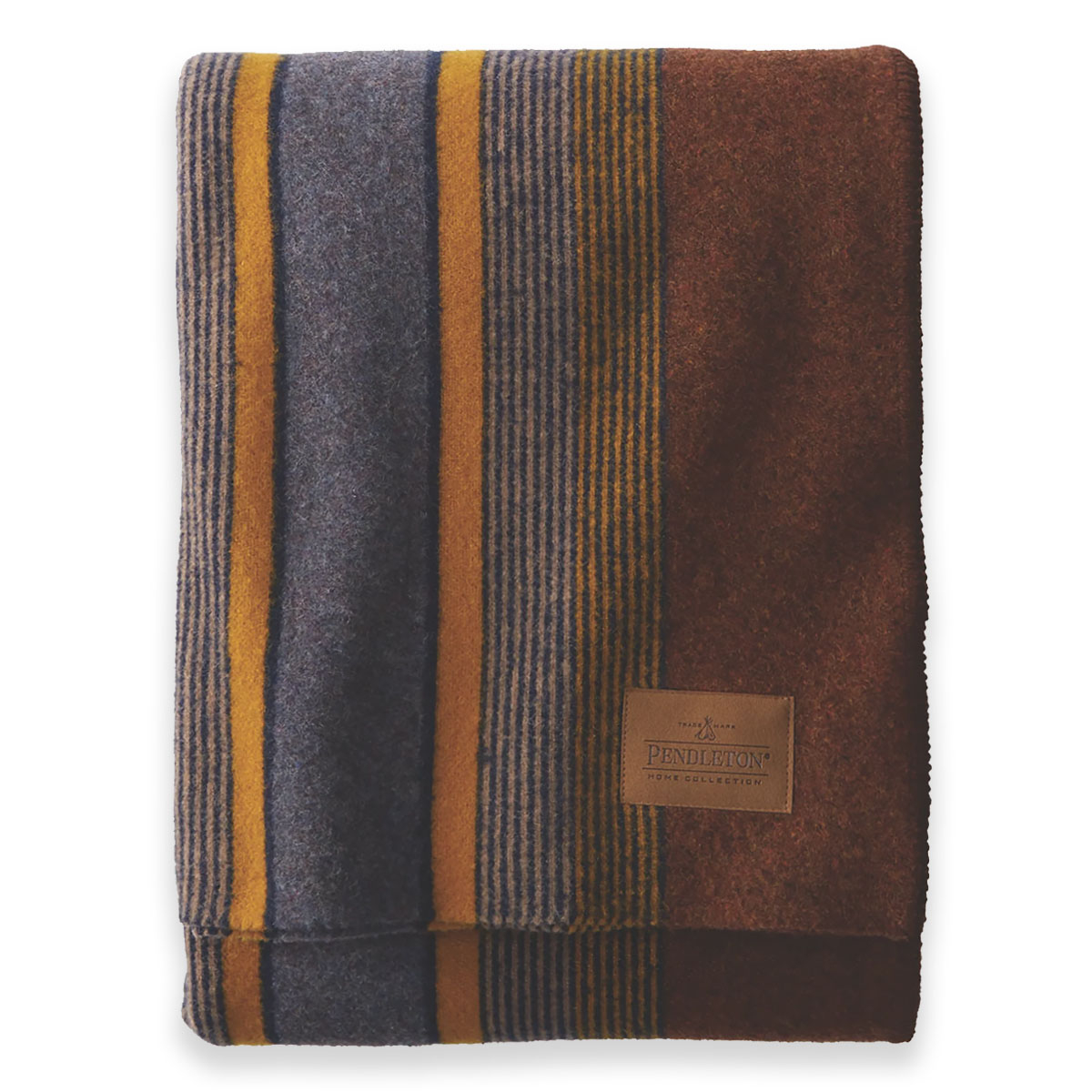 Pendleton Yakima Camp Blanket Throw High Ridge, heerlijke deken van zachte wol voor op de bank, stoel of het voeteneind van het bed