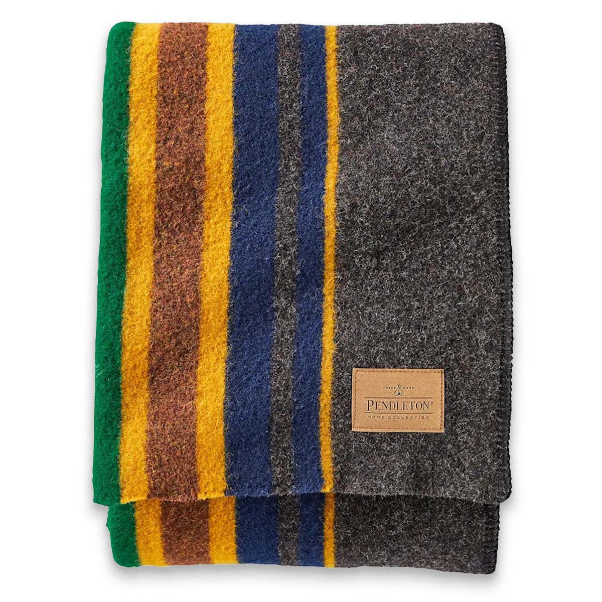 Pendleton Yakima Camp Blanket Throw Oxford, heerlijke deken van zachte wol voor op de bank, stoel of het voeteneind van het bed