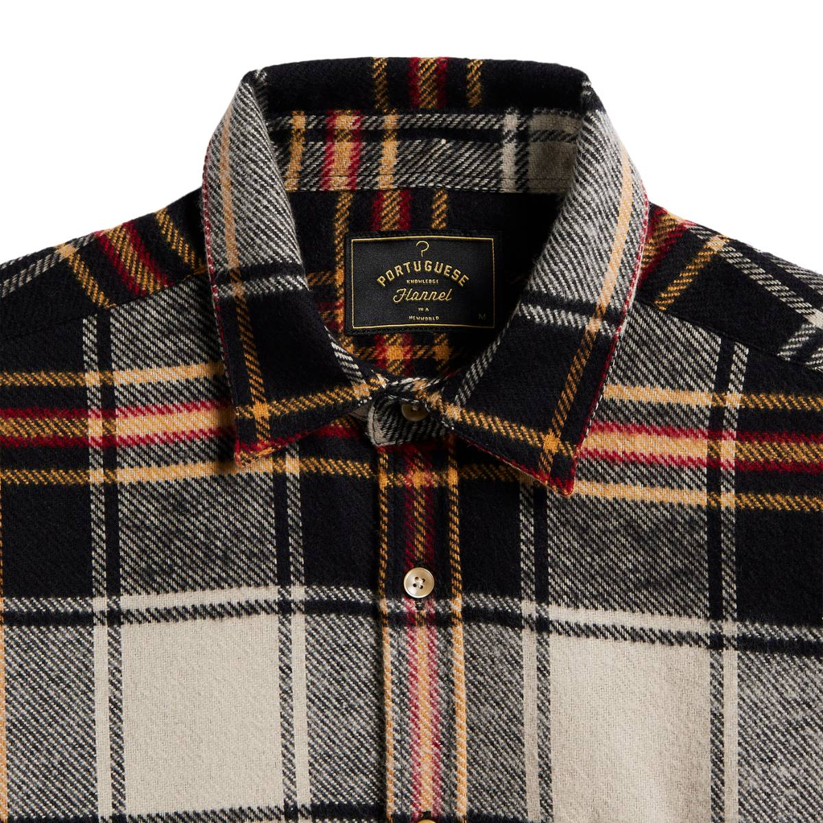 Portuguese Flannel Arc Shirt, gemaakt van de fijnste exclusieve stoffen