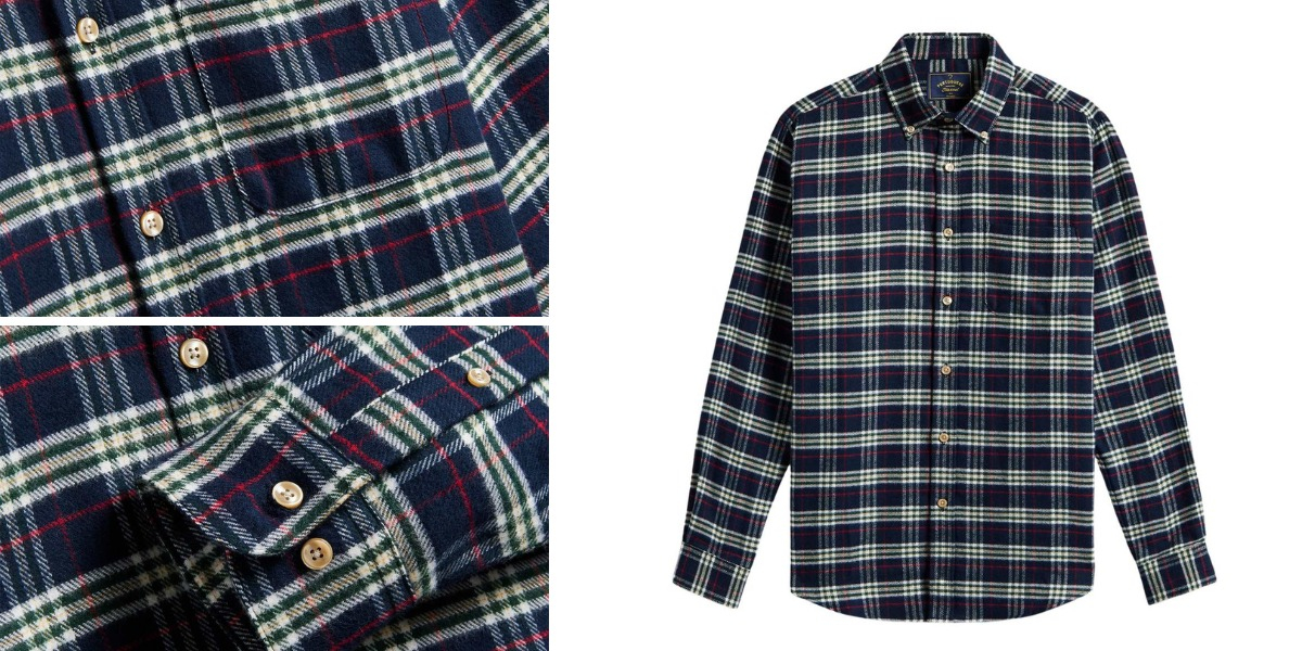 Portuguese Flannel Lamo Shirt Portuguese Flannel Lamo Shirt Blue, gemaakt van eersteklas Portugese stof en met trots gemaakt in Portugal.