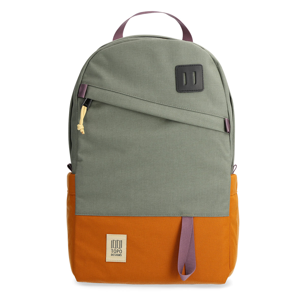 Topo Designs Daypack Classic Beetle/Spice, zeer sterke rugzak met klassieke uitstraling, uitermate geschikt voor dagelijks gebruik