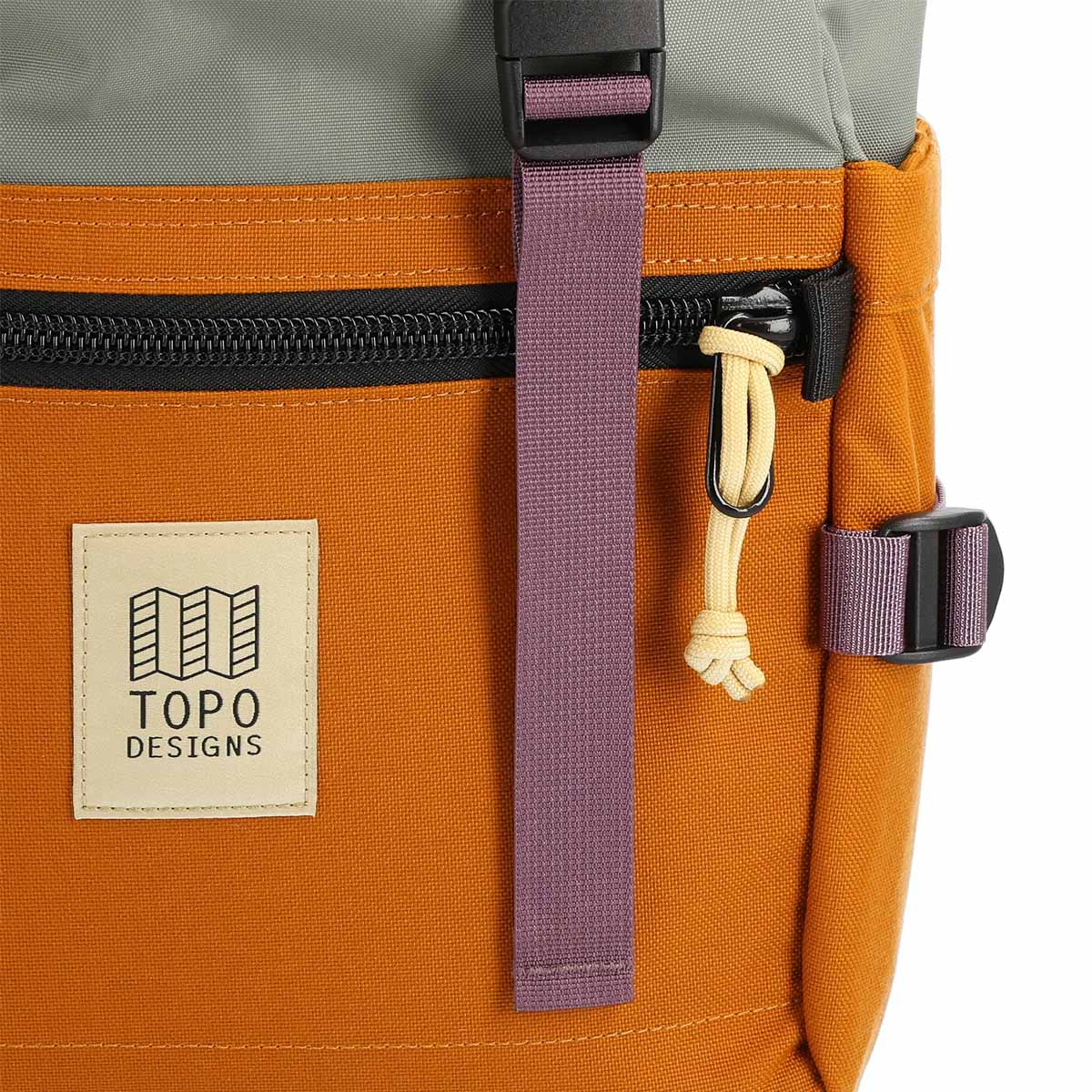 Topo Designs Rover Pack Classic Beetle/Spice, de ultieme rugzak voor dagelijks gebruik