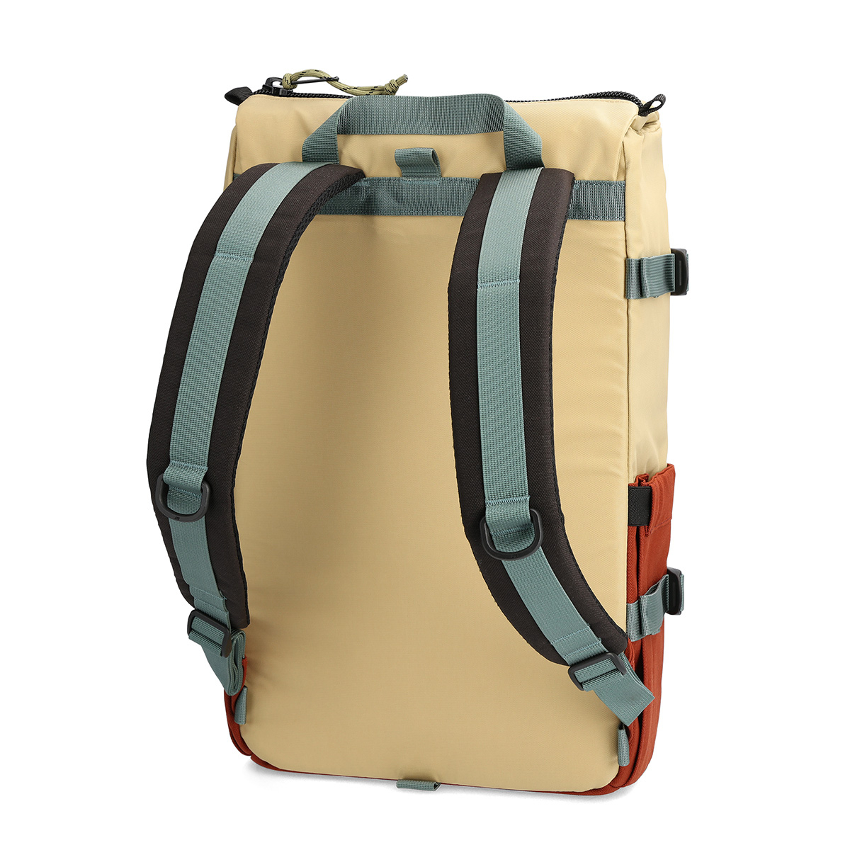 Topo Designs Rover Pack Classic Sahara/Fire Brick, achterkant