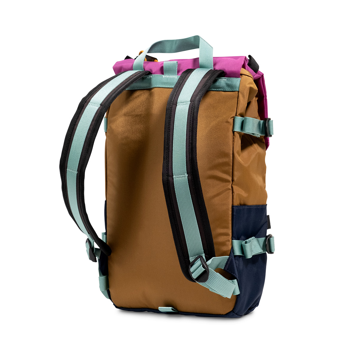 Topo Designs Rover Pack Mini Dark Khaki/Navy, Spacer mesh schouderbanden